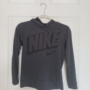 Nike lightweight Dri-fit long sleeve with hood